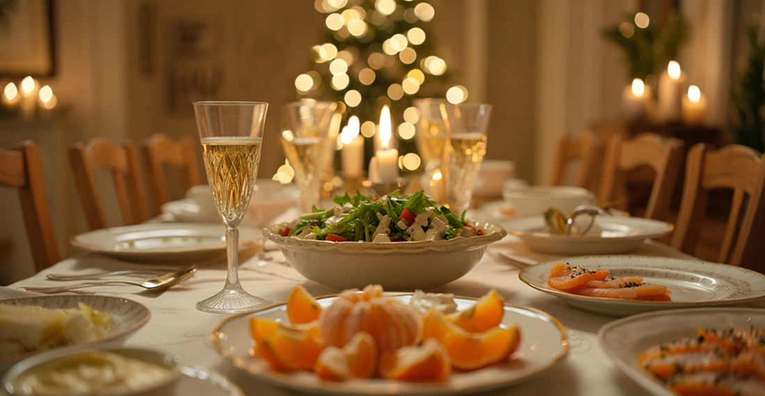 Новогодний стол