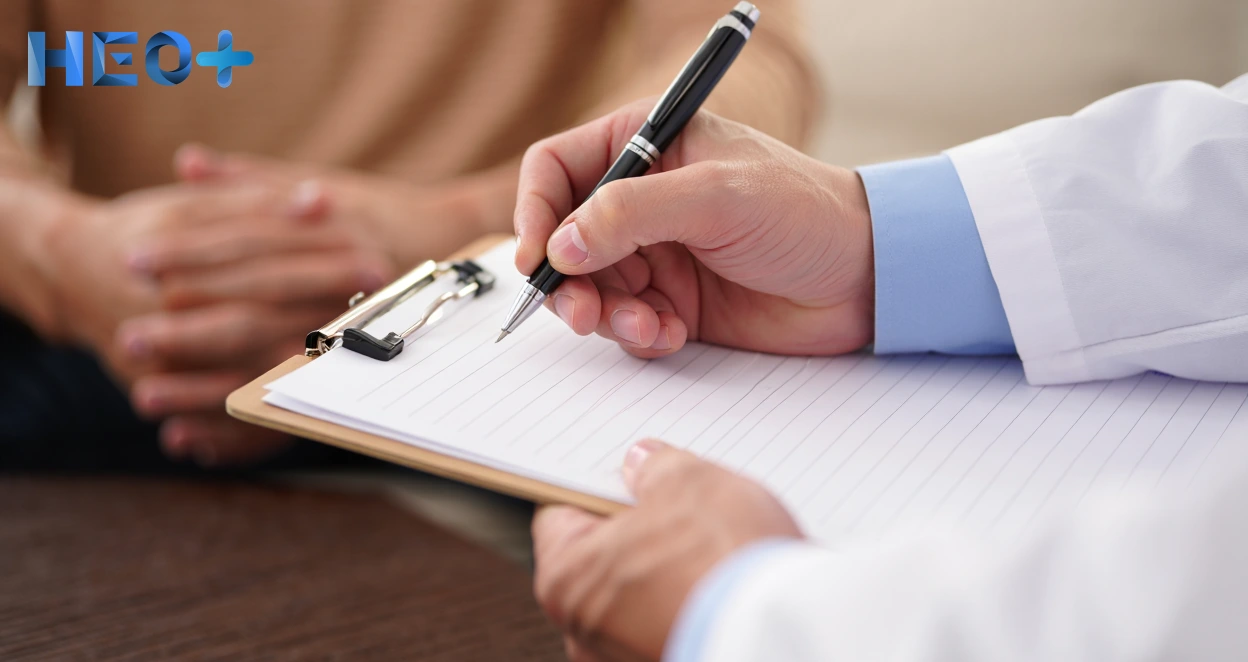 Осмотр пациента в больнице