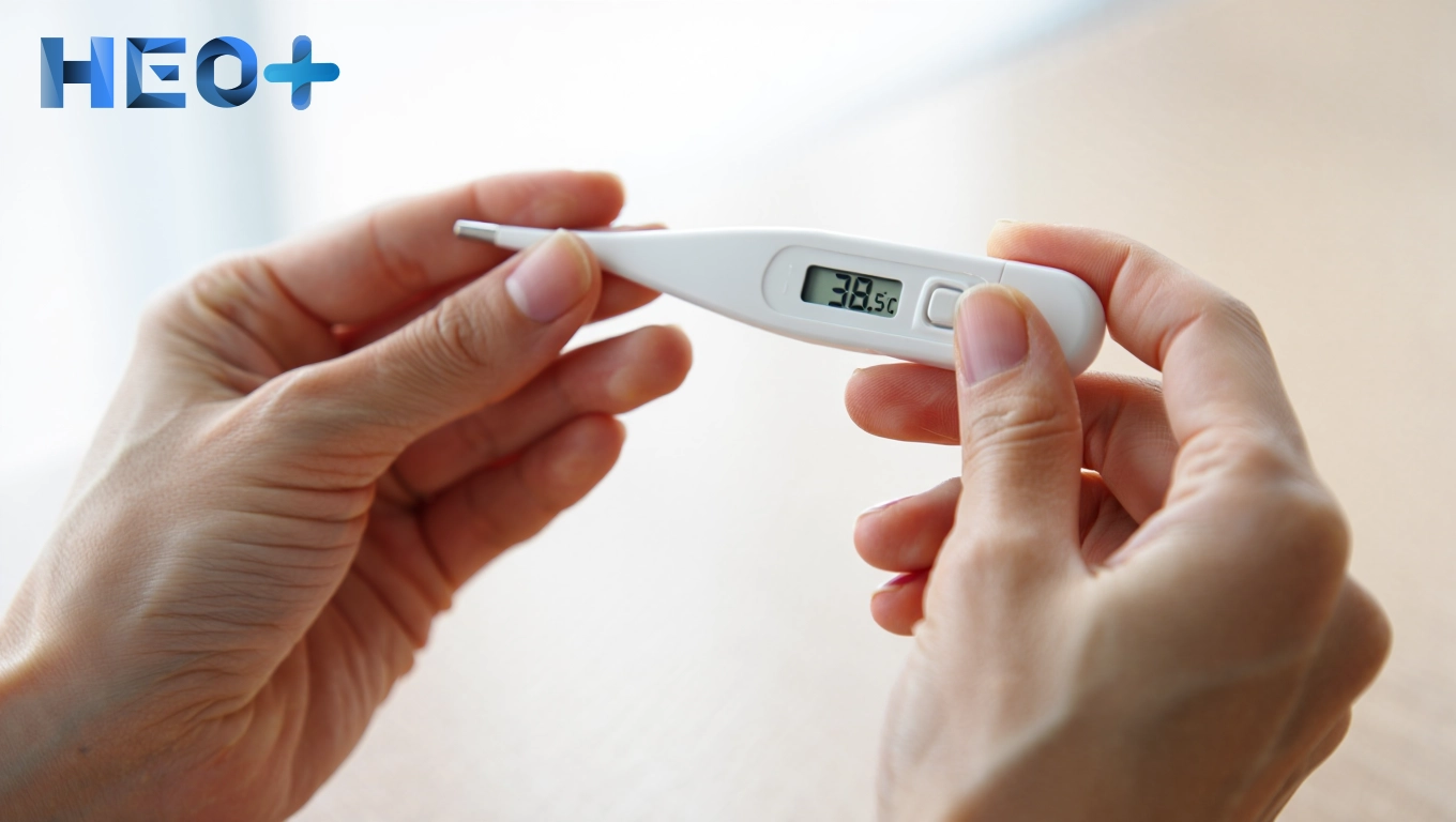 Высокая температура на градуснике