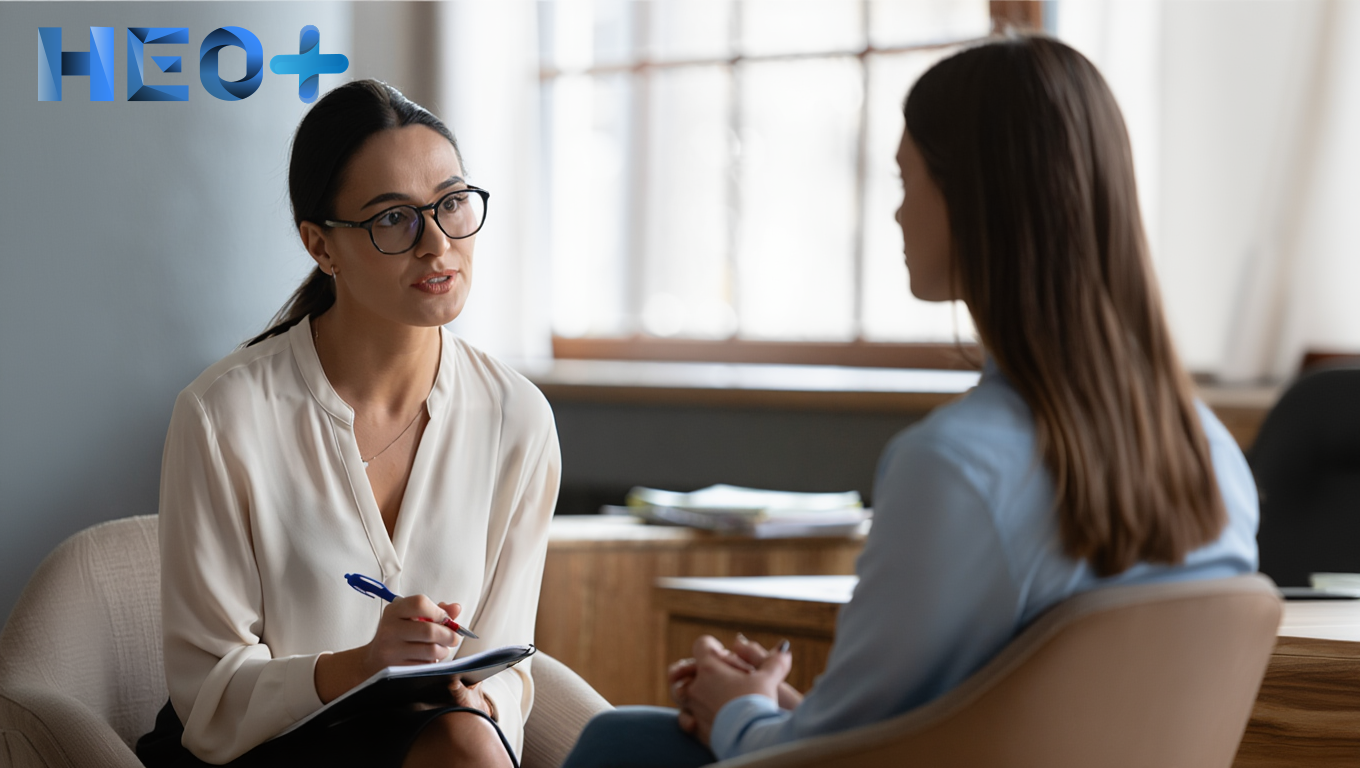 пациент на консультации с врачом